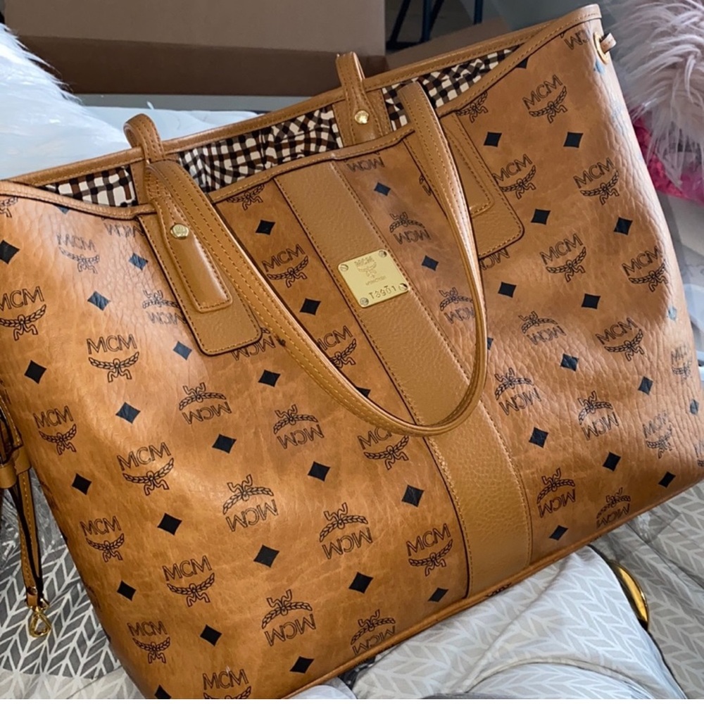 MCM reversible tote